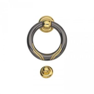 DOOR KNOCKER D3837 BN/GP